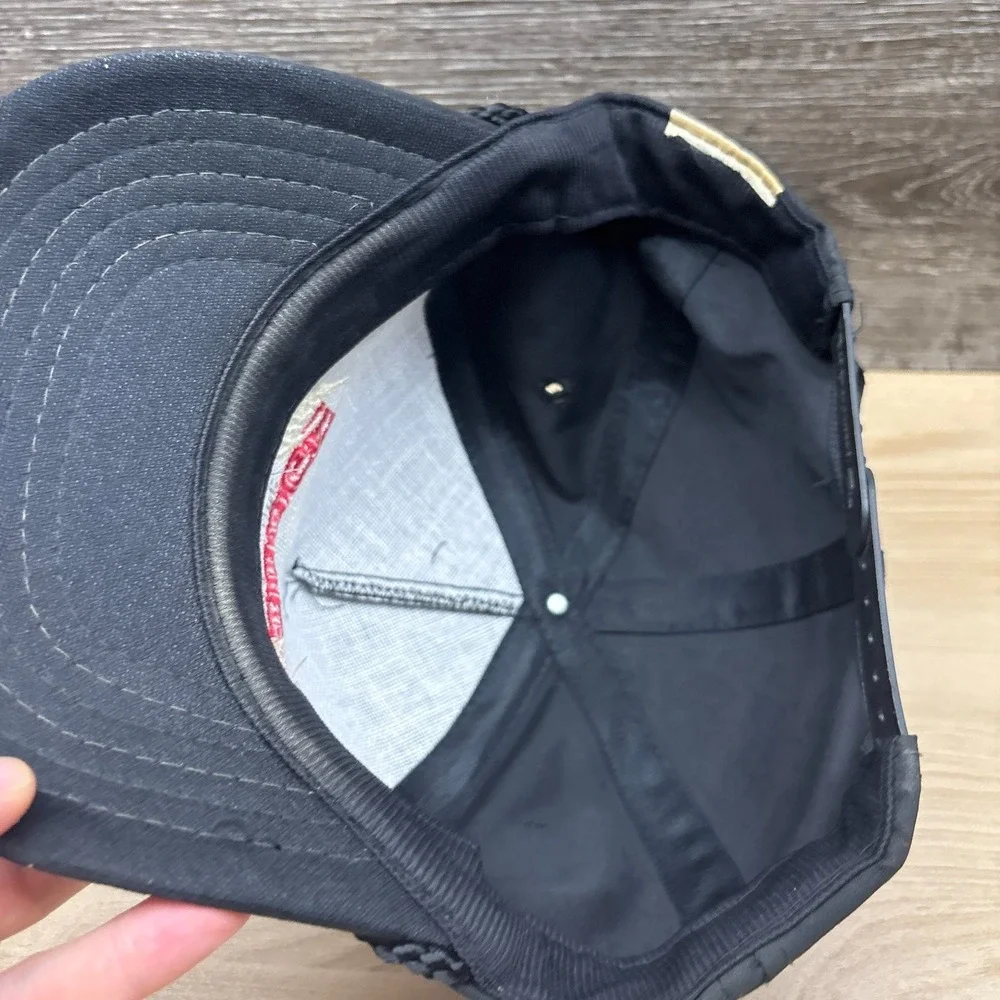 Vintage 1992 Dodge Performance Tour Hat Cap Snapback Black 90s Promo Rope Hat